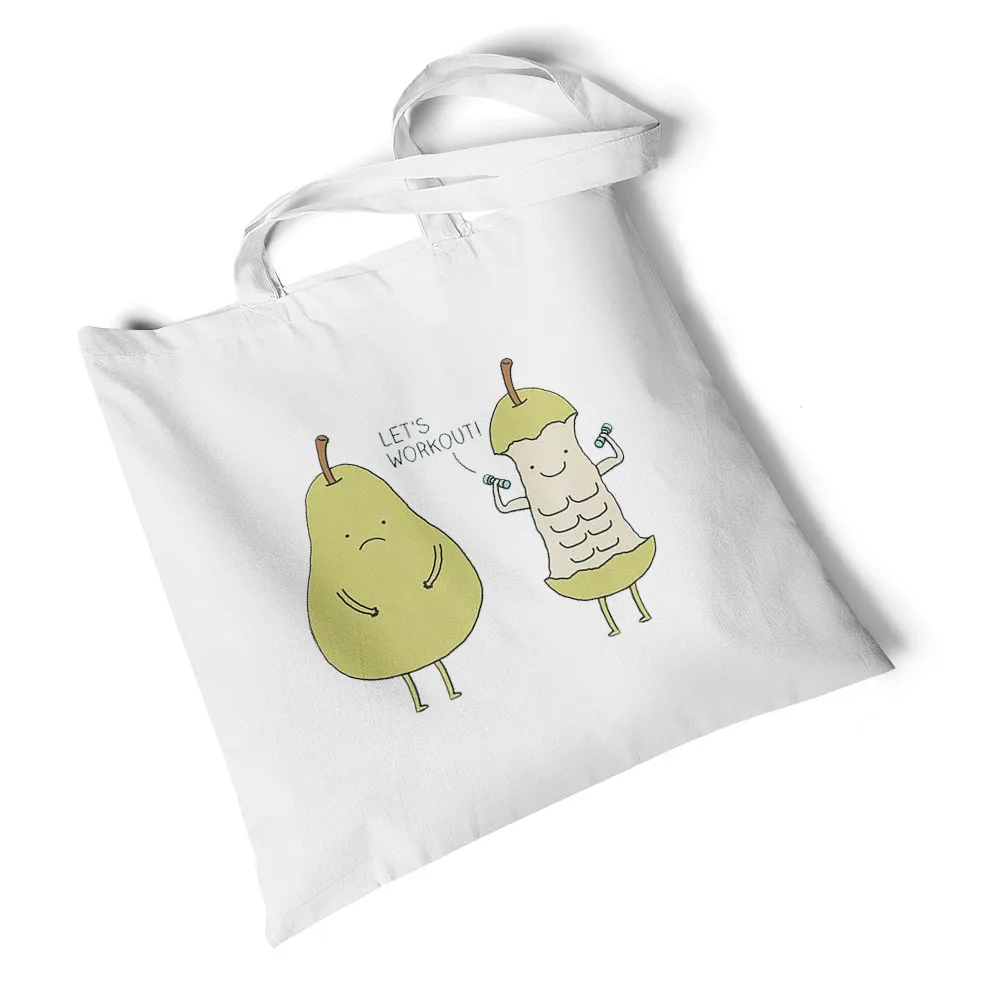 Модная Корейская женская Холщовая Сумка забавные Наплечные сумочки с принтом