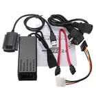 SATAPATAIDE к USB 2,0 адаптер конвертер кабель для 2,53,5 дюймового жесткого диска в наличии