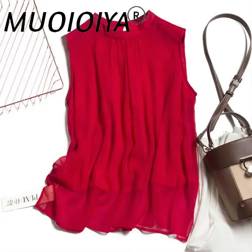 

Real Silk Crop Top Female Summer Vintage Tops Women Clothes 2022 Korean Elegant Sleeveless Tank Top Black T-shirt D4000