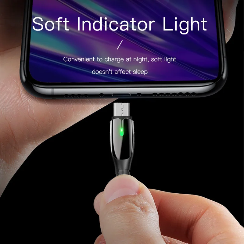 Yesido 2.4A светодиодное освещение Micro USB кабель для huawei mate samsung Xiaomi LG быстрое зарядное устройство Android Дата-кабель USB телефонный шнур