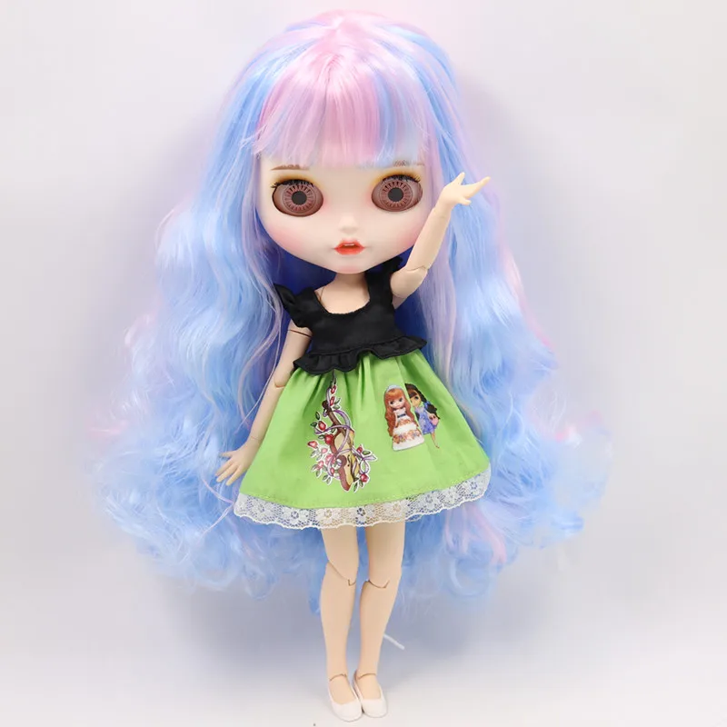 Одежда для 1/6 Blyth ICY Licca платье кукол простой стиль высокое качество игрушки