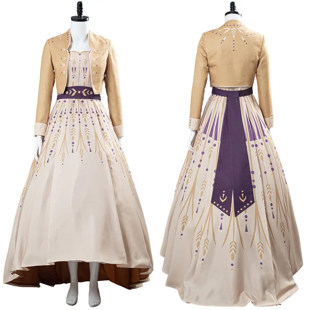 Платье Анны костюм для косплея платье взрослых и женщин карнавальные костюмы на