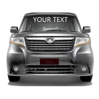 your text instagram youtube facebook advertisement custom logo car front rear windshield sticker body decal styling decoration
