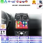Автомагнитола на Android, мультимедийный видеоплеер с GPS для Nissan Qashqai 1 J10 2006 2007 2008 2009 2010 2011 2012 2013 2din, SWC, без Dvd