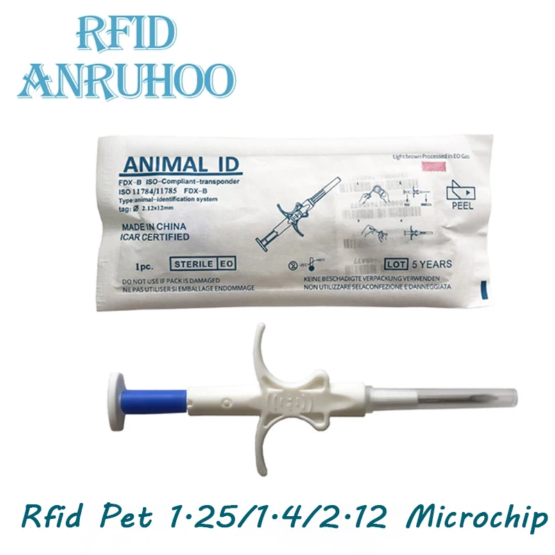 

Шприц ветеринарный с Rfid-меткой, 134,2 кГц, 10/20 шт.