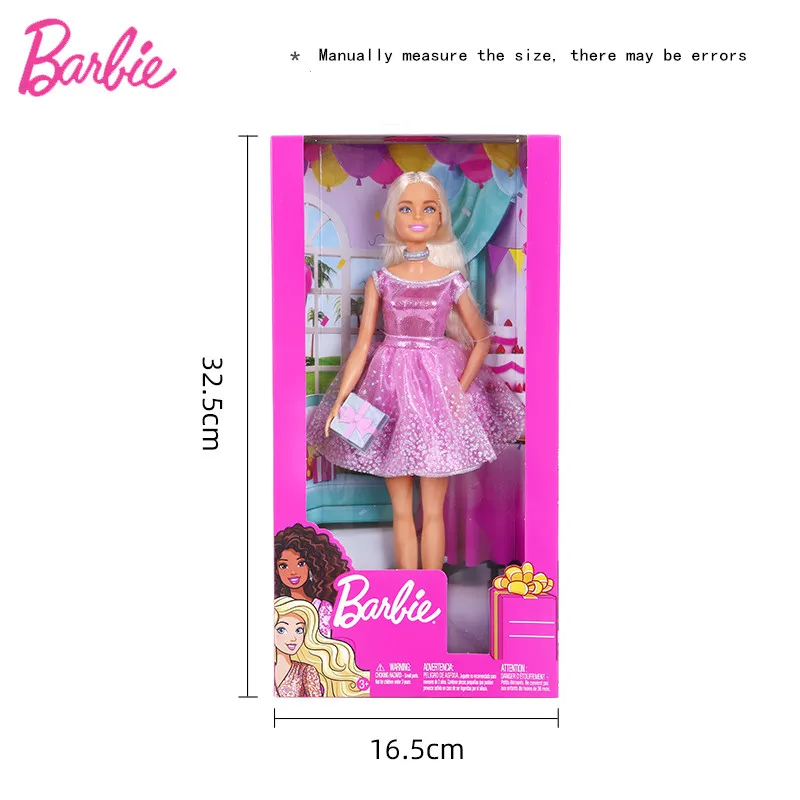 Куклы Барби GDJ36 подарок на день рождения модный поп с аксессуаром Мерцающая