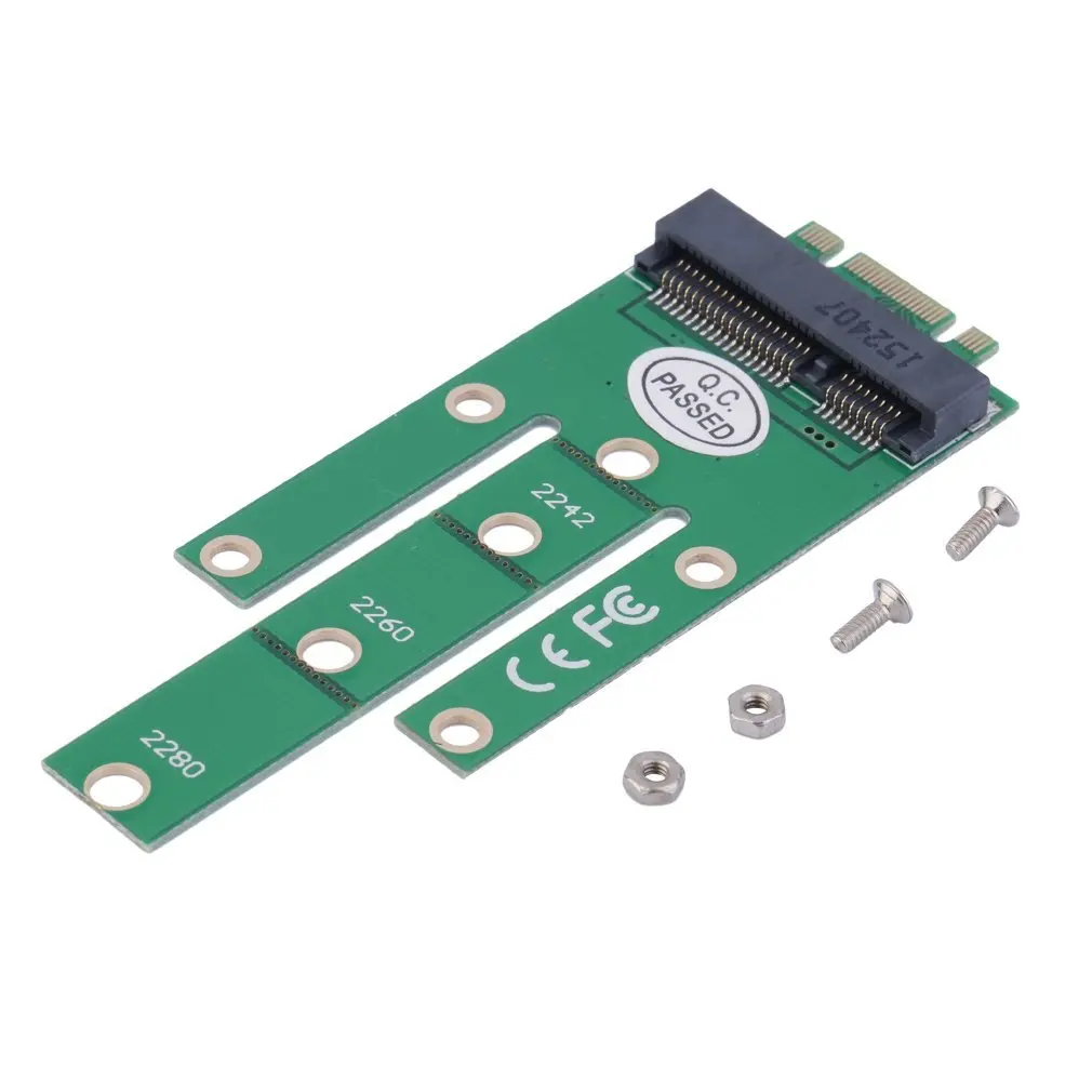 Зеленый NGFF M2 B SATA твердотельные диски на адаптер MSATA конвертер карта для Windows WinCE и