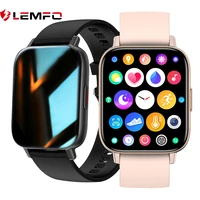 lemfo i20m smart watch men bluetooth call women smartwatch 2021 new blood pressure monitor 24 hours heart rate tracker pro