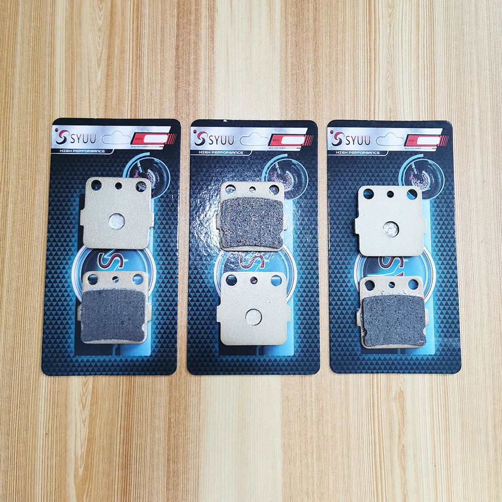 Передние и задние тормозные колодки для мотоцикла YAMAHA YFM350 YFM 350 Raptor 2004-2013 YFM660 YFM660R