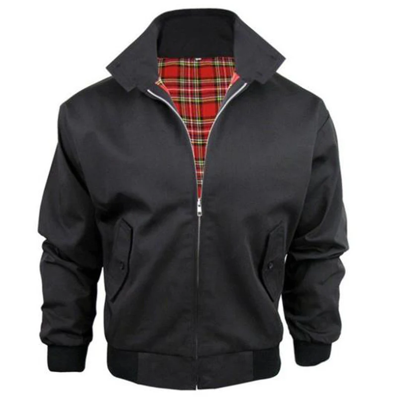 Мужская тонкая куртка и пальто в винтажном стиле весна лето короткая бомбер BF