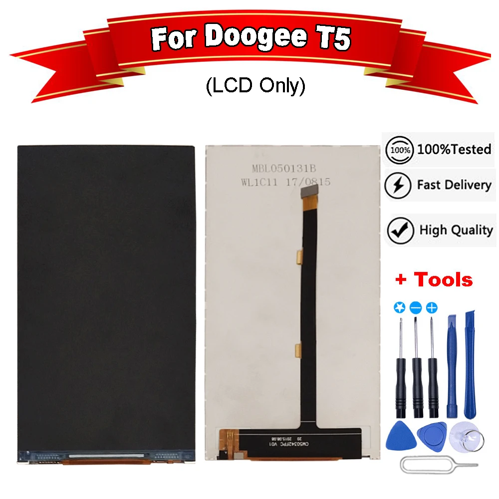 ЖК дисплей для Doogee T5 Lite + кодирующий преобразователь сенсорного экрана в сборе