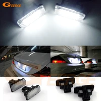 for mercedes benz c e cls slk class s203 w211 s211 w219 r171 ultra bright smd led license plate light lamp no obc error