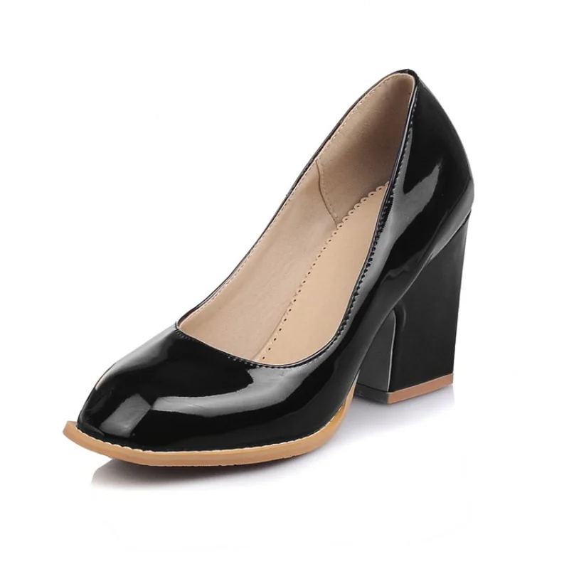 Женские туфли на высоком каблуке большого размера женские туфли-лодочки в