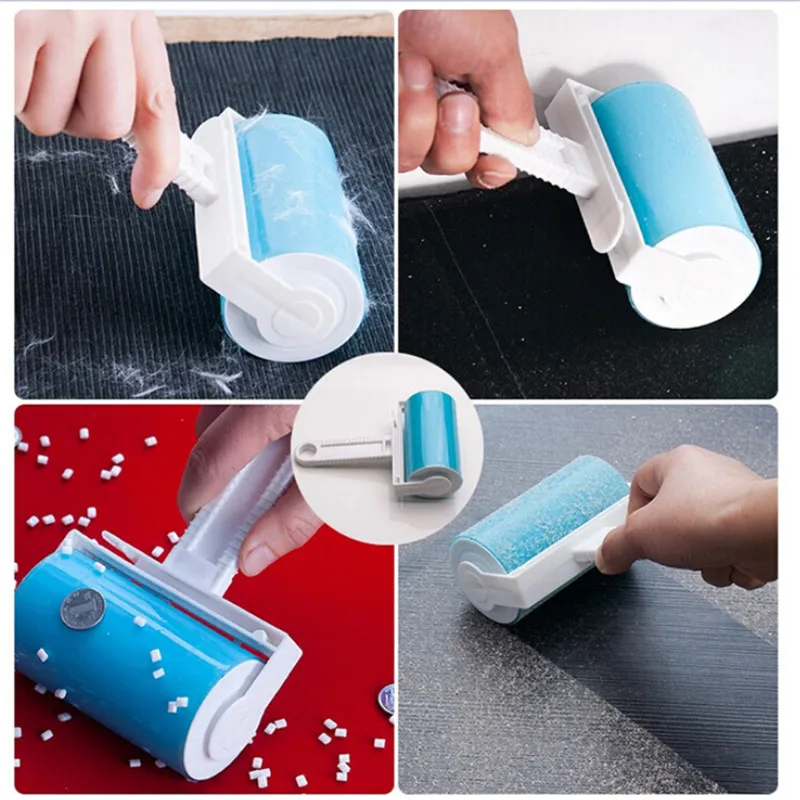 

Reusable Lint Remover Washable Silicone Dust Wiper Cat Dog Comb Tools Shaving Pet Hair Remover Cleaning Hair Brush Sticky Roller