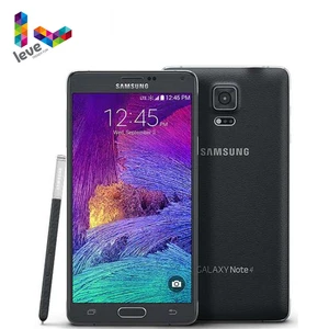 original unlocked samsung galaxy note 4 n910 n9100 mobile phone 3gb ram 32gb rom quad core 5 7 16mp 4g lte android smartphone free global shipping