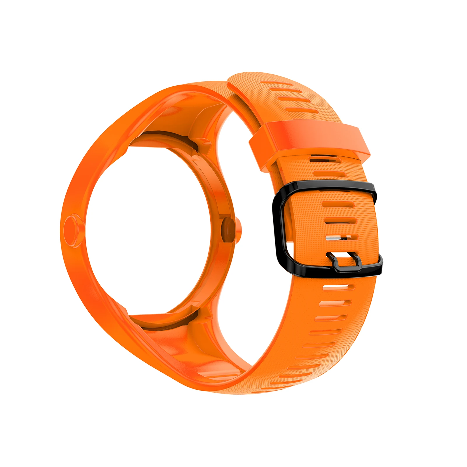 

Solid Color Soft Silicone Smart Bracelet Watch Strap Wrist Band for Polar M200