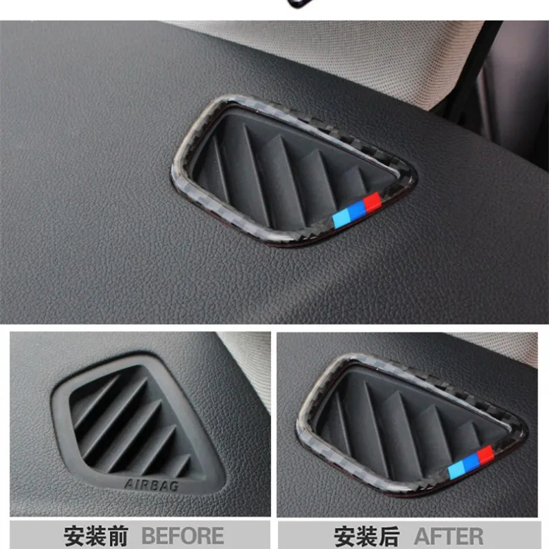 Автомобильный Стайлинг наклейки из углеродного волокна с воздушным выходом