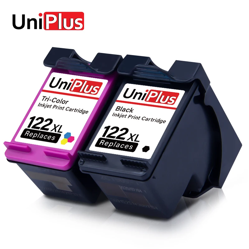 UniPlus 122XL Замена для принтера HP hp122 122 XL чернильный картридж Deskjet 3052A 3054 3056A 3057A ENVY 5531