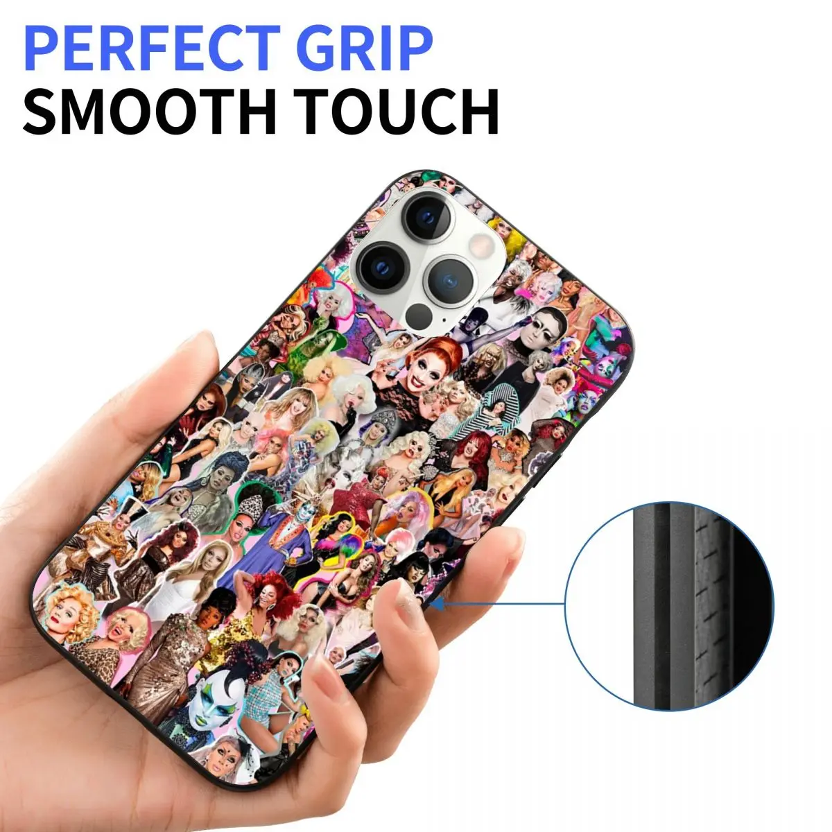 RuPaul Queen PC стеклянный ТПУ чехол для телефона iPhone 13 12 11 Pro Max Mini | Мобильные телефоны и