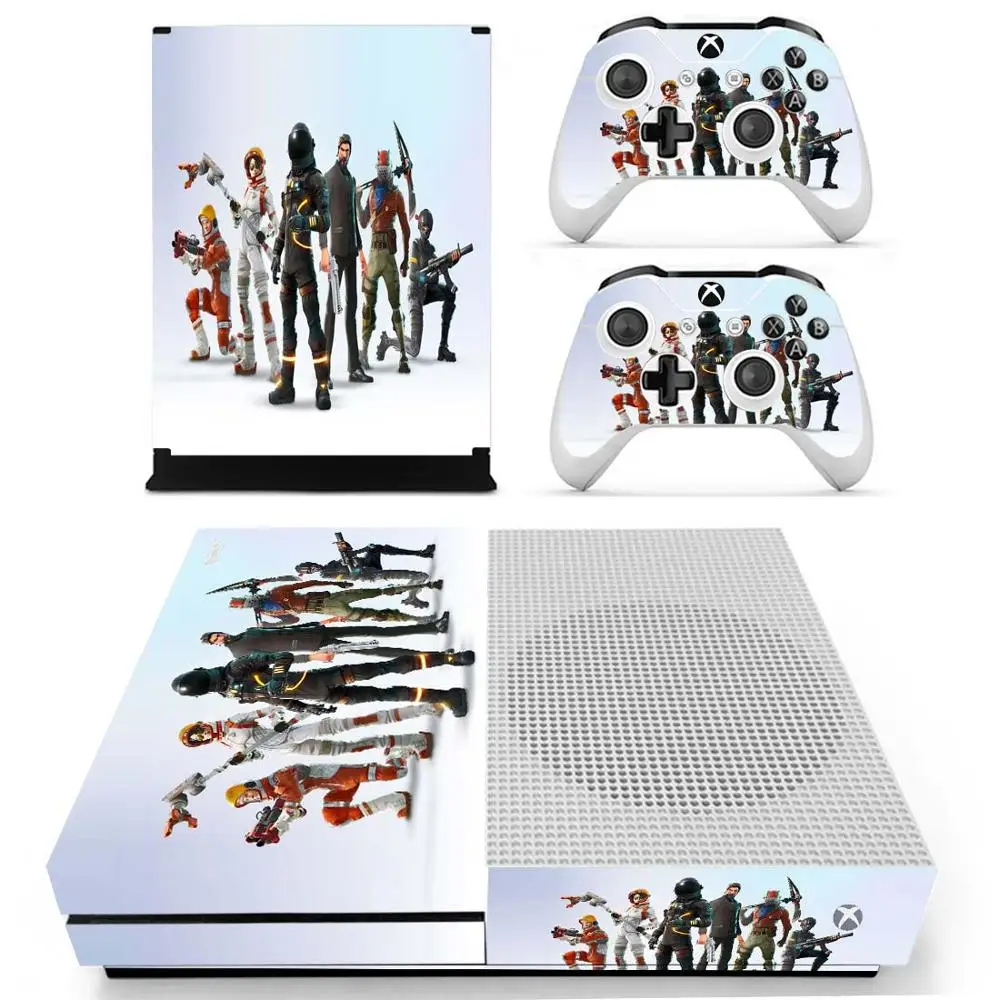 Наклейка для Xbox One S новая наклейка s консоль и контроллеры тонкая кожи Виниловая |