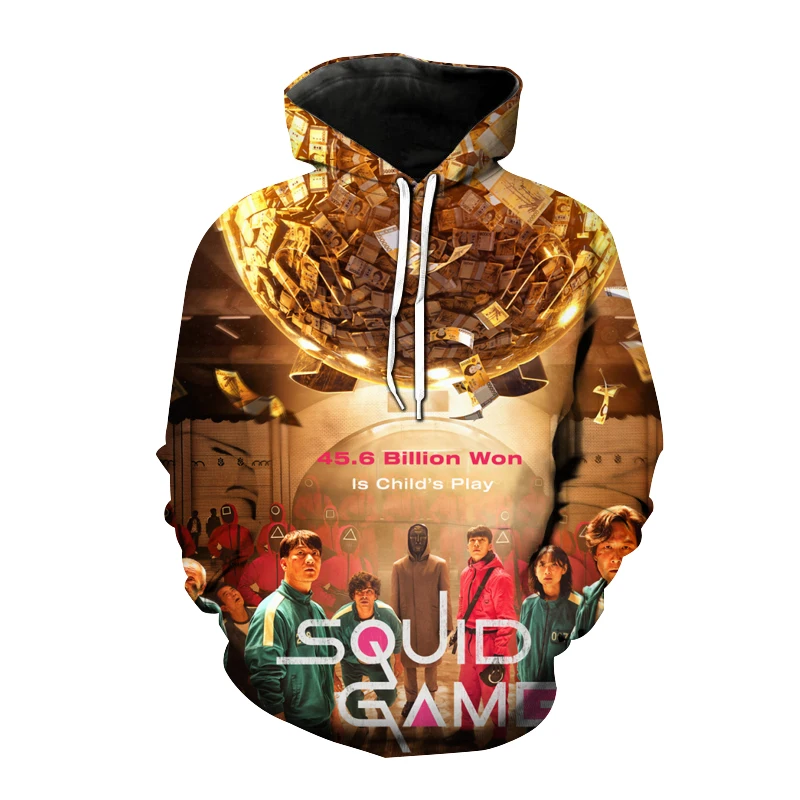 

Мужские и женские толстовки большого размера с 3D-принтом