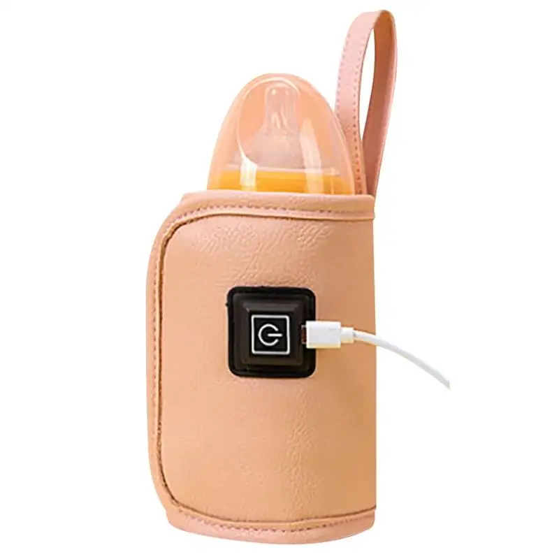

Baby Travel Bottle Warmer Portable USB 3 Temperature Modes Baby Bottle Heater Milk Warmer Keeper Anti-Scalding Milk Bottle Bag