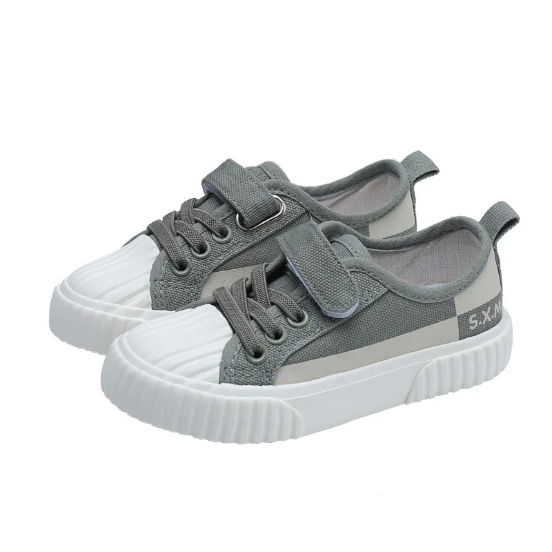Кроссовки Детские с низким верхом дышащие холщовые повседневная спортивная