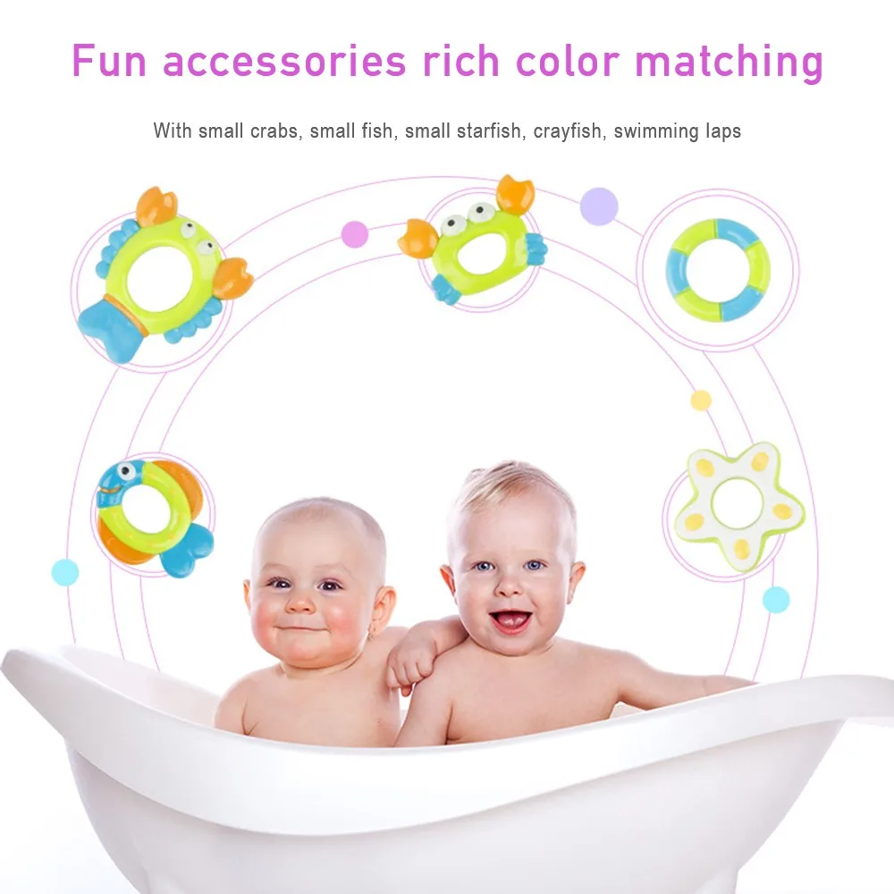 1 шт. Осьминог игрушка для ванны смешная плавающая вода игрушки Ванна купания