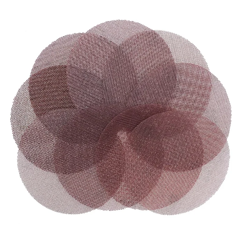

10pcs 6 Inch 150mm Mesh Sanding Discs Dust Free Anti-Blocking Sharp Grinding Sandpaper Abrasive for Car Wood Stone Accessories