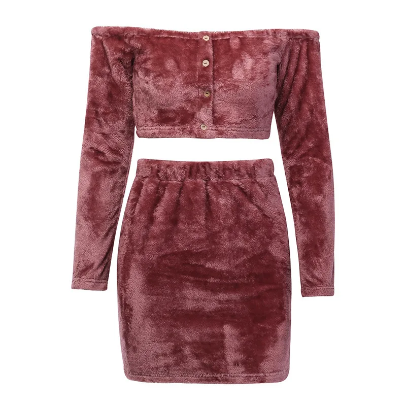 Женский сексуальный бархатный топ с длинным рукавом и пуговицами открытыми