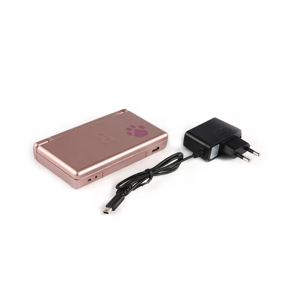Rose gold Портативная игровая приставка в 2,7 дюймов ЖК-дисплей отображает 4-полосная Креста клавиатуры Полар-флиса Системы& игровая консоль Комплект Зарядное устройство& Стилус для NDSL - Цвет: Rose gold