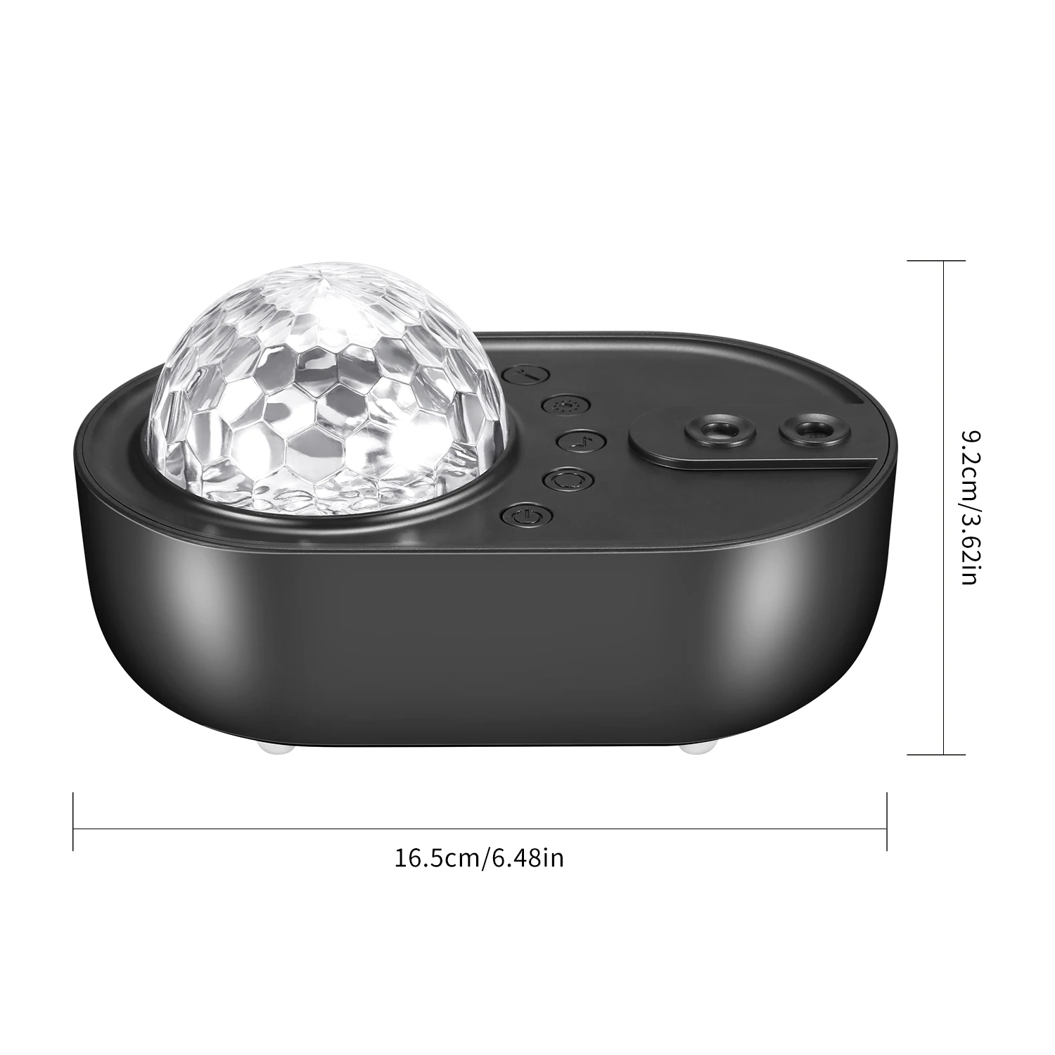 

Spaceship Star Night Light Projector Galaxy LED Projection Lamp For Kids Bedroom Home Party Decor White Noise Bluetooth