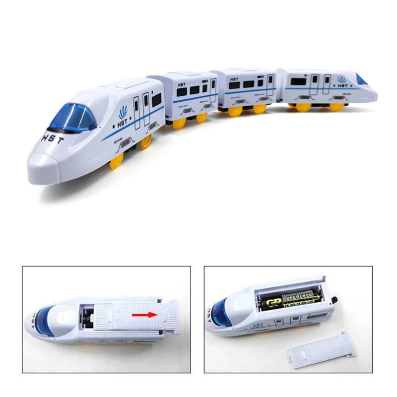 

Interactive Realistic Train Toy Flash-Low Noise Toy Trackless Train Toy Gift for Baby & Infant Training Toy for Baby