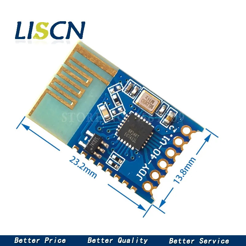 JDY-40 2,4G JDY40 модуль дистанционной связи супер беспроводной последовательный порт трансивер передачи NRF24L01