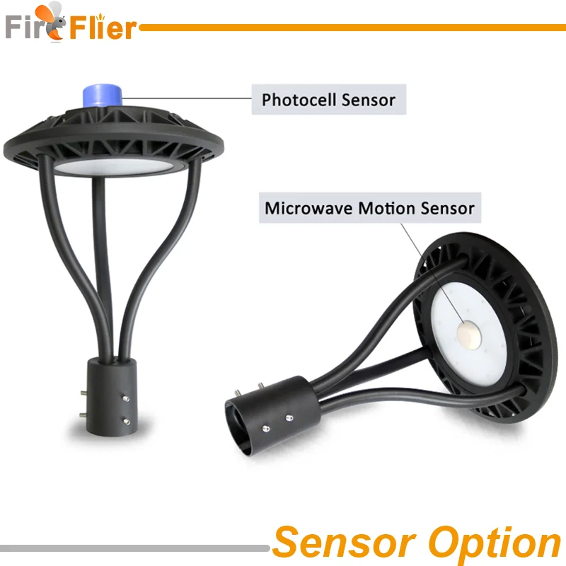 Jardim à Prova Conduziu a Luz Área de Estacionamento Elétrico ao ar Pces Rohs Etl Dlc Listado Dwaterproof Água 50w 80 100 Luz 150w Pós Lâmpada Superior Dispositivo Livre 4 ce ul 8 Luzes e Iluminação