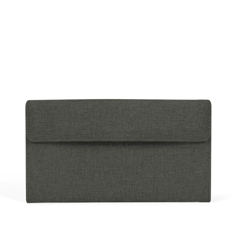 Rhine Gray CAI, держатель для карт, Длинный кошелек, клатч на молнии, кошелек, водонепроницаемая Сумочка, кошельки, зажим, кредитная складная сумка для мужчин и женщин, минимализм - Цвет: Rhine Gray