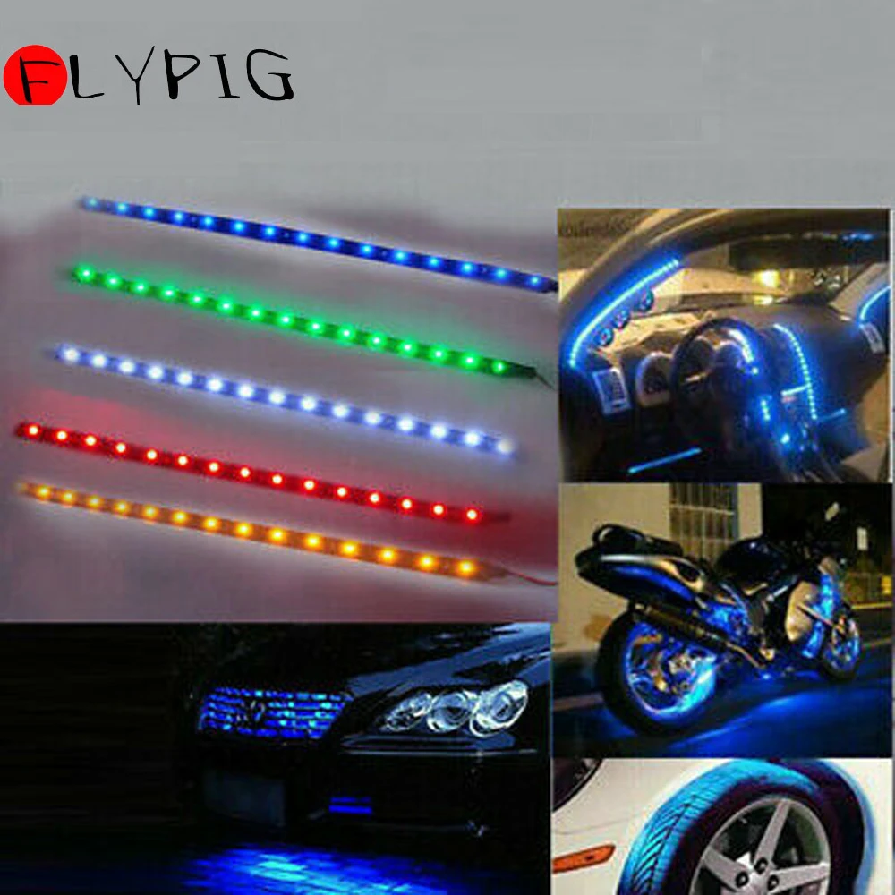 4х гибкие светильник емые светодиодные ленты FLYPIG для автомобилей грузовиков