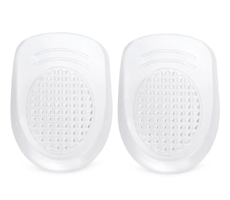 

1Pair Hot Selling Gel Silicone Forefoot Pads Insoles Inserts Massage Anti-Slip Pain Relief Before Palm Pad Cushion Pad Insoles