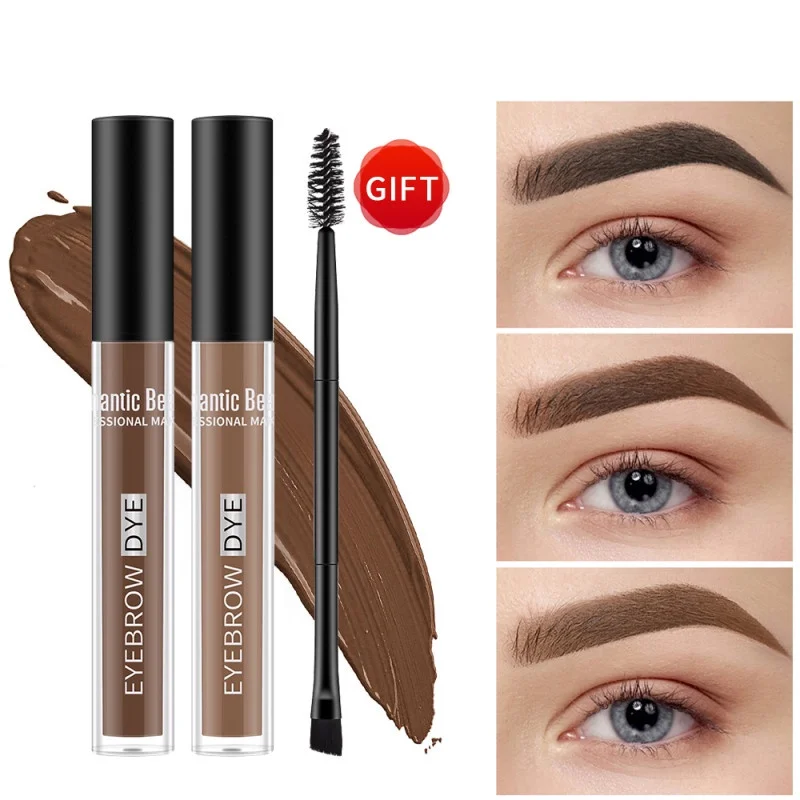 

Waterproof Makeup Eye Brow Gel Coffee Black Brown Color Eye Brow Makeup Tools Eyebrows Paint Eyebrow Tint Mascara Long Lasting