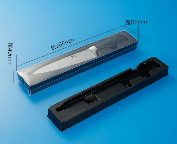 Оптовая продажа на заказ прозрачный блистерный упаковочный лоток ПЭТ пластик