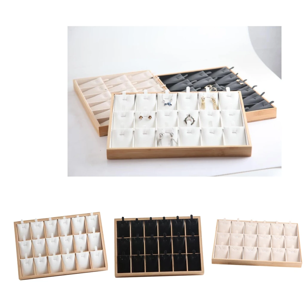 18x Подвеска для ожерелья и сережек держатель карт подвесные этикетки 35x24x3