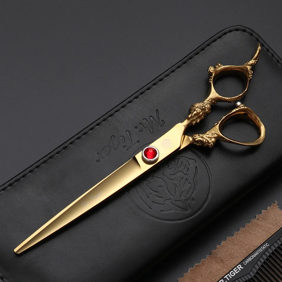 

7.0 New scissors professional hairdressing hair scissors hairdresser cutting scissor haircut for hair salon barber shears set