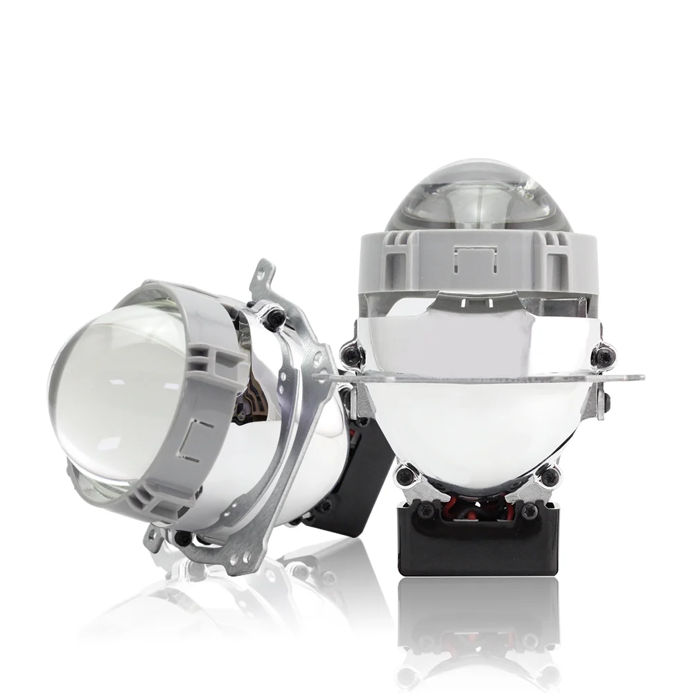 

1 Set New Arrival Mini Bi-LED Lens Projector Lens Headlight Retrofit Hi Lo Beam 12V 3A 36W 6500K 15000LM Per Lens Free Shipping