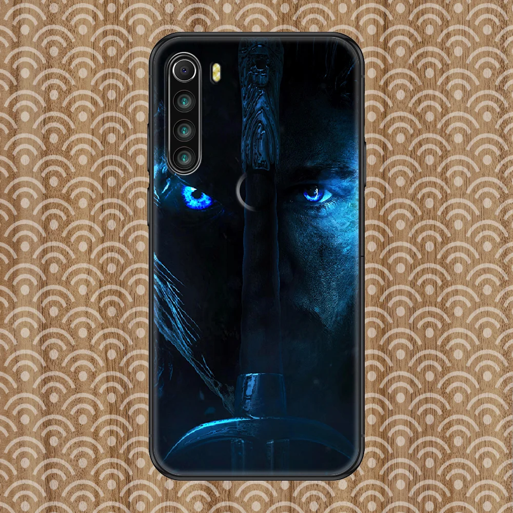 

Throne Valar Morghulis Phone case For Xiaomi Redmi Note 7 7A 8 8T 9 9A 9S 10 K30 Pro Ultra black silicone cover fashion coque 3D