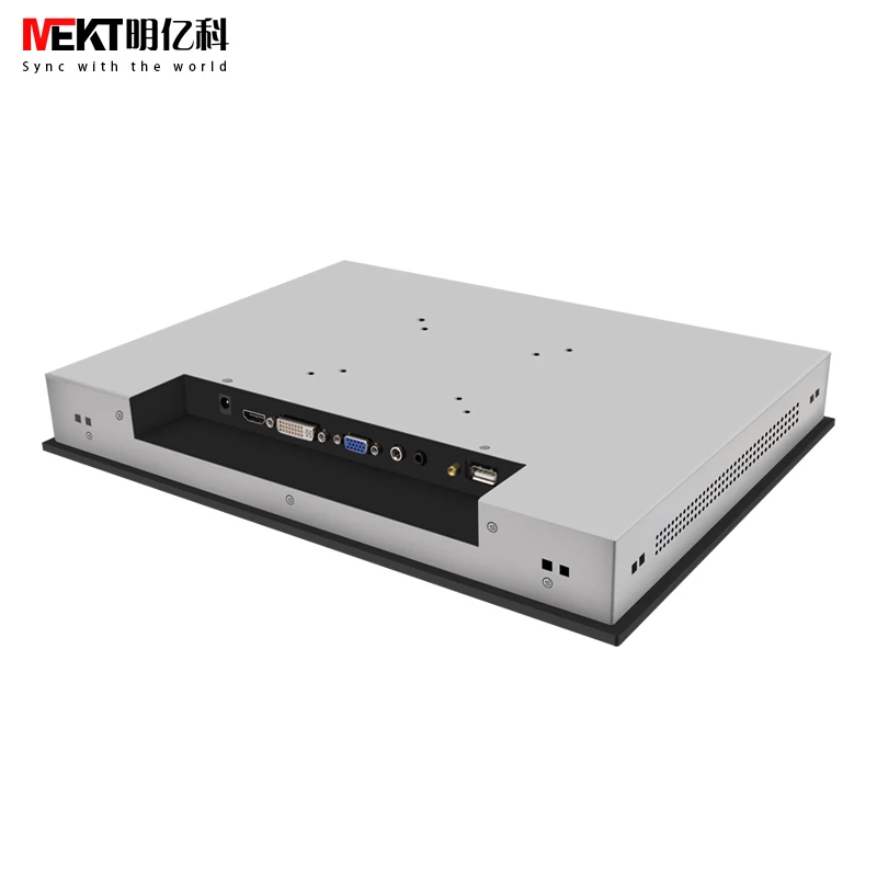 Kopen Outdoor 1000cd \ Panel Waterdicht IP65 \ 10-35V Industriële Grade 12 \ 12.1 Inch Computer Touch Screen Monitor Pc Display