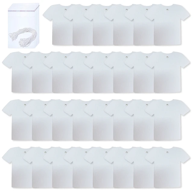 J60E 30 Pcs Sublimation Air Freshener Blanks Car Scented Hanging Felt White  Fragrant Sheets with 30 Pieces Bags 15 m Elastic for - AliExpress