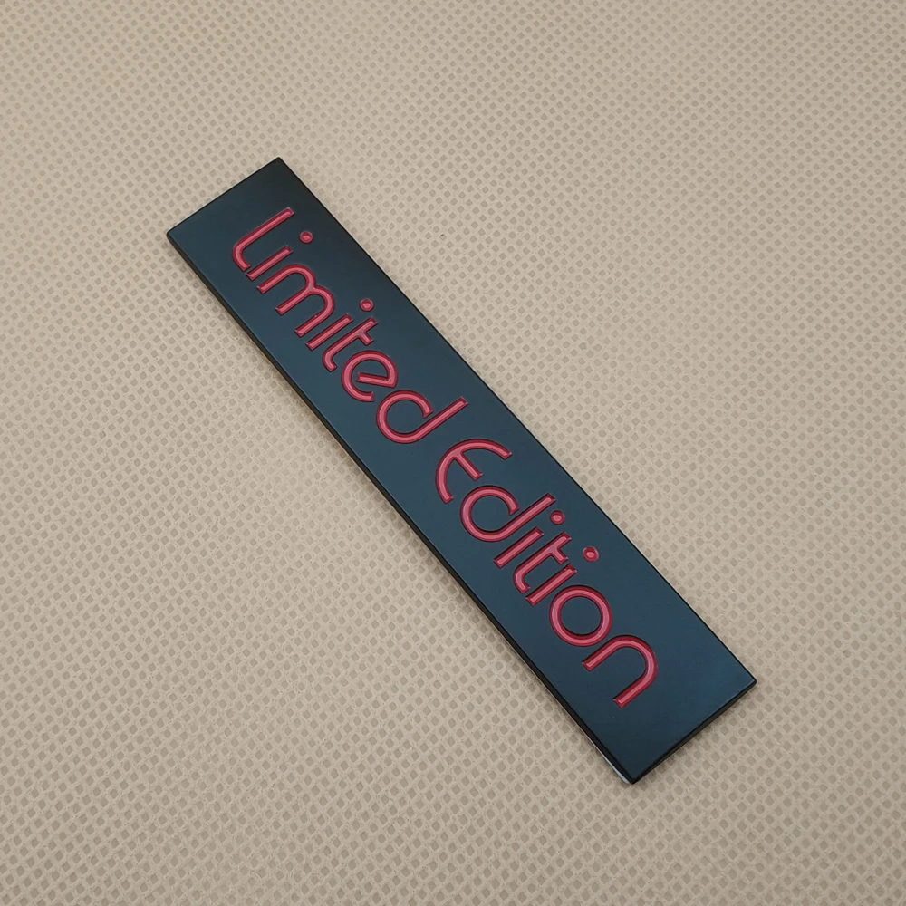 10x Стайлинг автомобиля ограниченная серия металлическая эмблема наклейка на