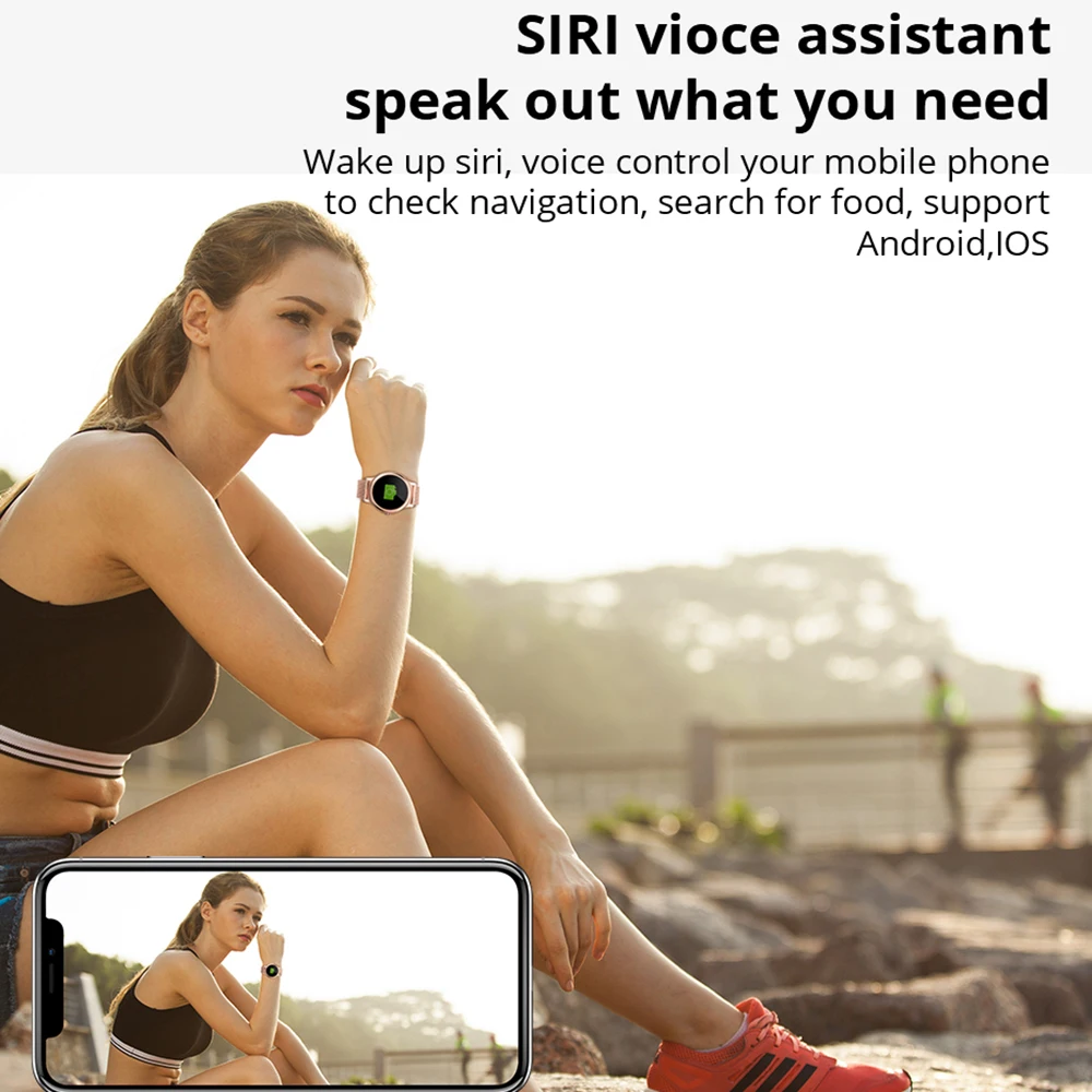 Смарт часы Makibes R2 для мужчин фитнес трекер умные напоминание о звонке Instagram Bluetooth