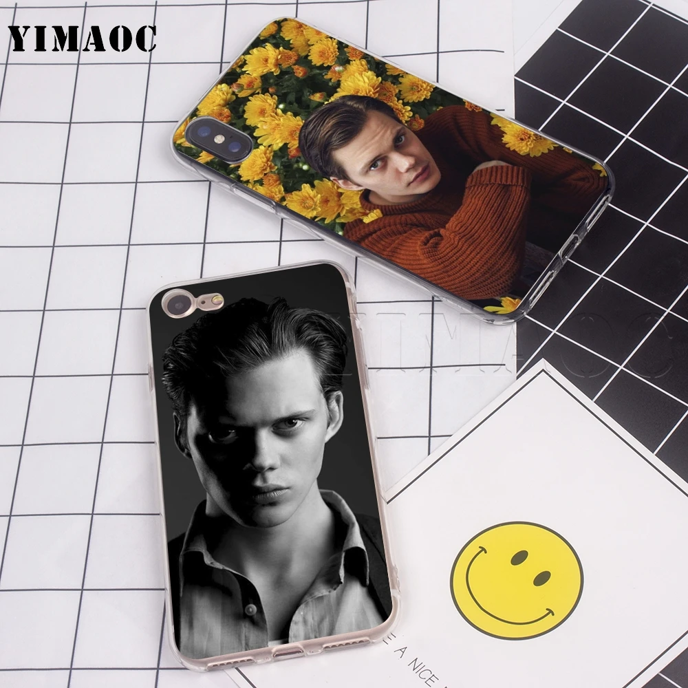 Мягкий силиконовый чехол YIMAOC Bill Skarsgard для iPhone 11 Pro XS Max XR X 8 7 6 6S Plus 5 5s se | Мобильные