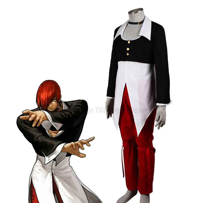

KOF Games Iori Yagami Cosplay Costume Adult Men and Women Full Set of Game Uniforms The King Of Fighters Costumes